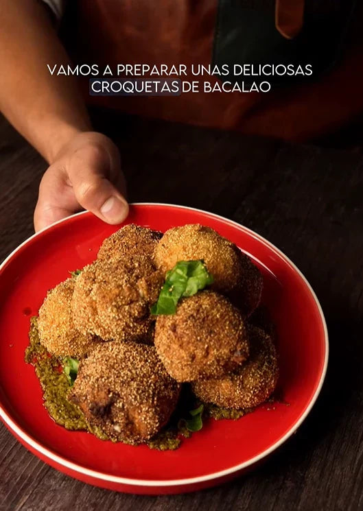 Croquetas de bacalao