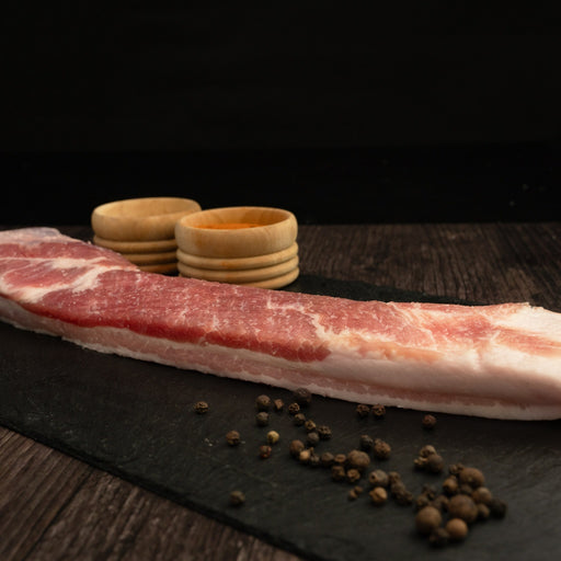 PORK BELLY CON PIEL CERDO DUROC CREEKSTONE 500 G