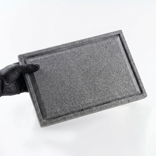 Asador de Piedra Volcánica Rectangular Pethra | Cocción Natural Premium