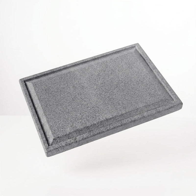Asador de Piedra Volcánica Rectangular Pethra | Cocción Natural Premium