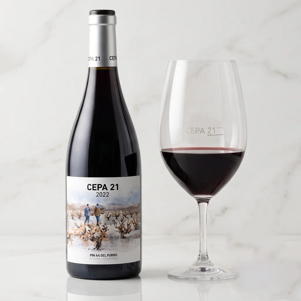 VINO TINTO CEPA 21 750 ml