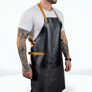 Delantal Halter de Piel