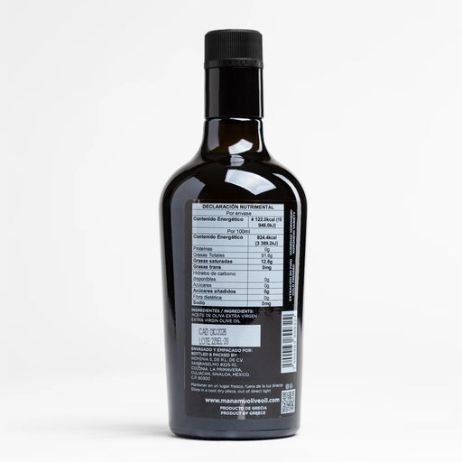 ACEITE DE OLIVA MANAMU EXTRA VIRGEN 500ML