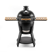 Asador Kamado 18 pulgadas Kuro Grill de cerámica con carrito