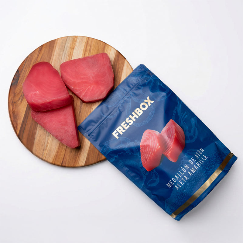 ATÚN ALETA AMARILLA MEDALLON 1 KG