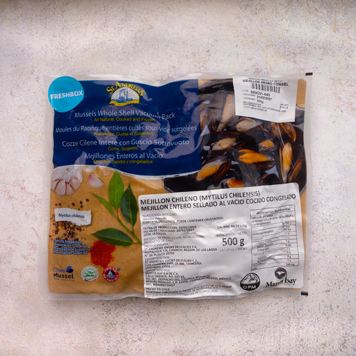 MEJILLON NEGRO CONGELADO 500 G