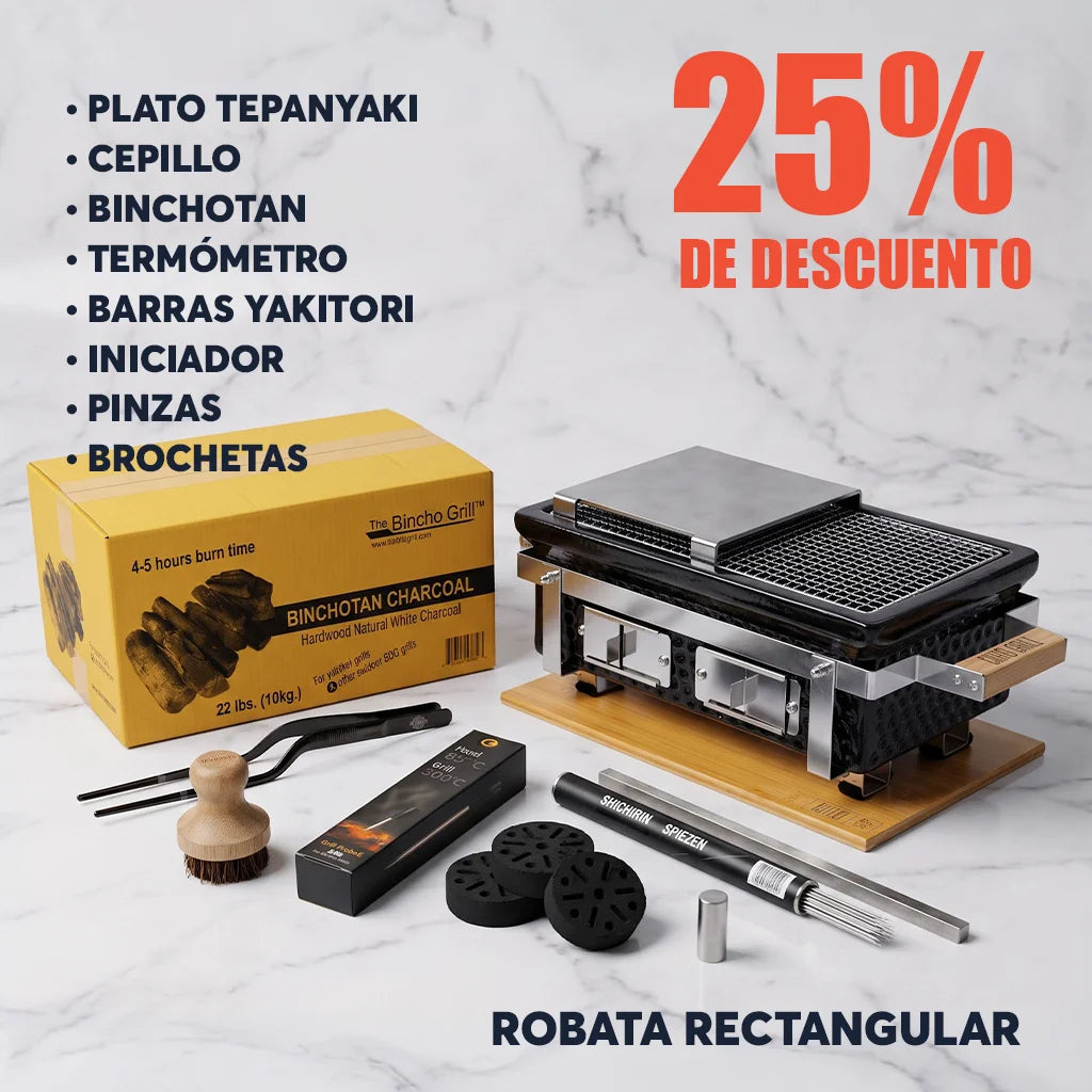 Robata Rectangular Starter Kit