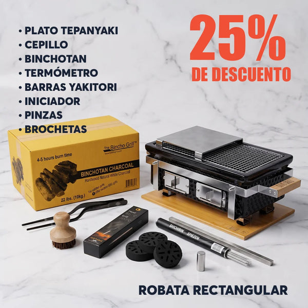 Robata Rectangular Starter Kit
