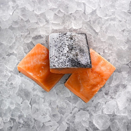Postas de Salmón Atlántico con Piel Premium 1 KG Freshbox