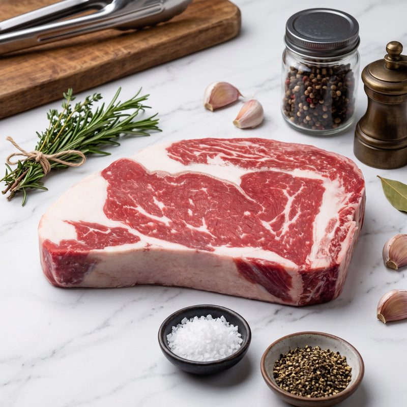 RIBEYE  BLACK ANGUS BMS 3 JACK’S CREEK 300 G