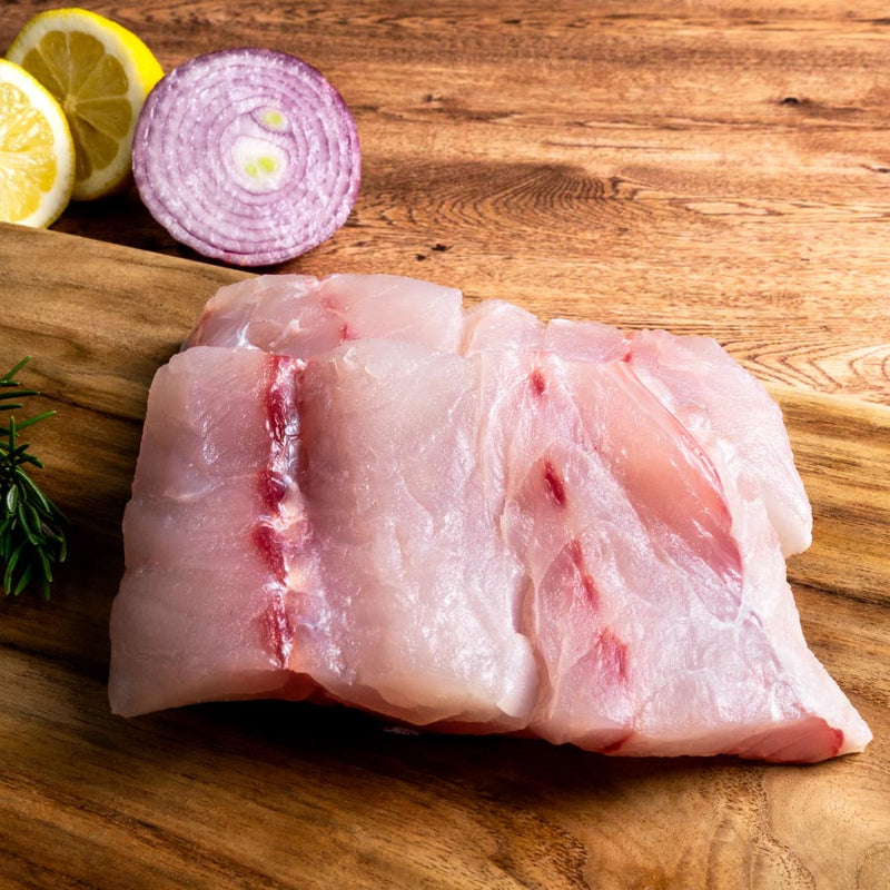 HUACHINANGO CON PIEL STEAK 5 G