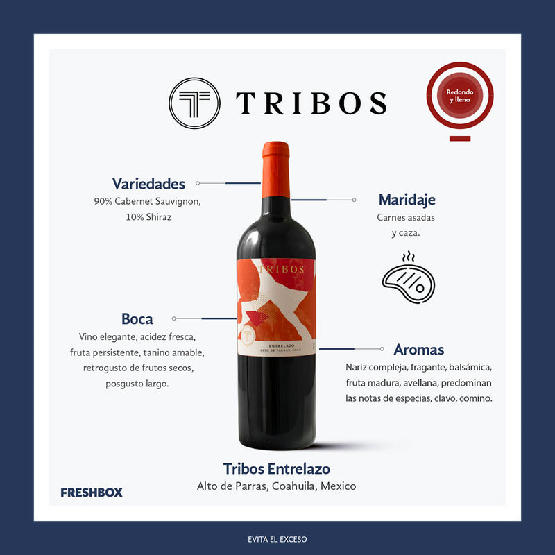 VT TRIBOS ENTRELAZO 750 ml