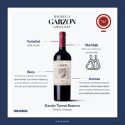 VINO TINTO GARZON RESERVA TANNAT 750 ml