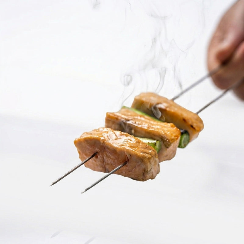 Brochetas Yakitori Kuro Grill 1.5 mm Acero Inoxidable 20 piezas