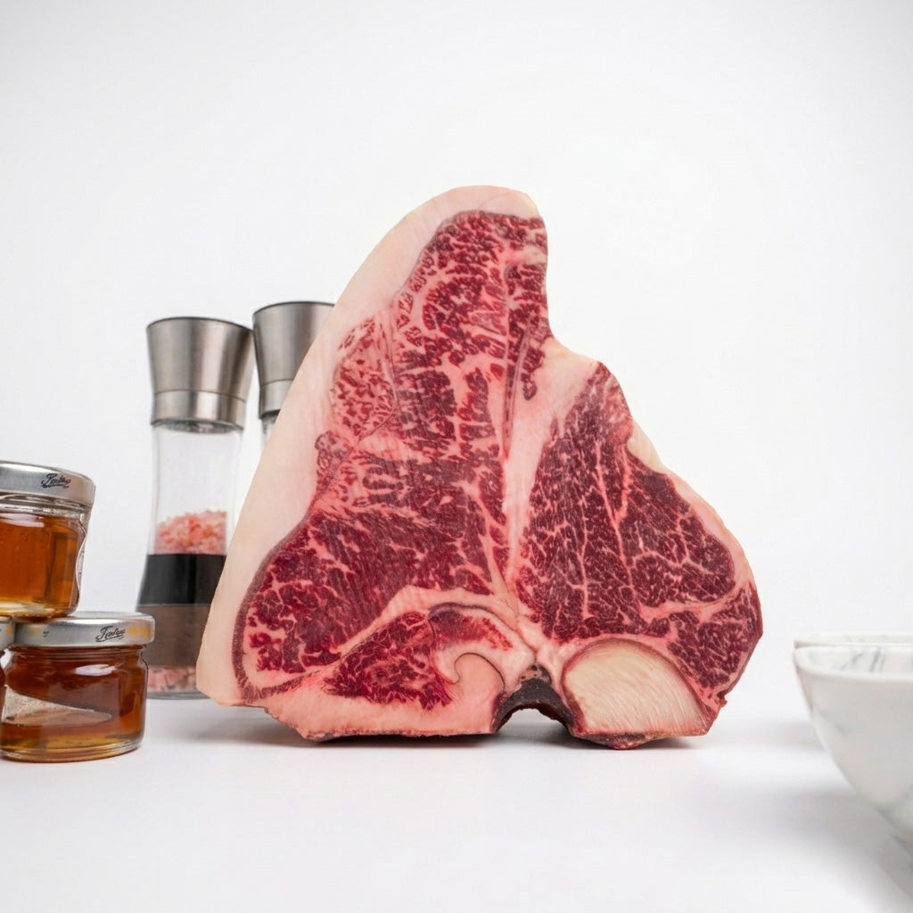 Porterhouse Wagyu Full Blood Jack's Creek BMS 8+ Freshbox