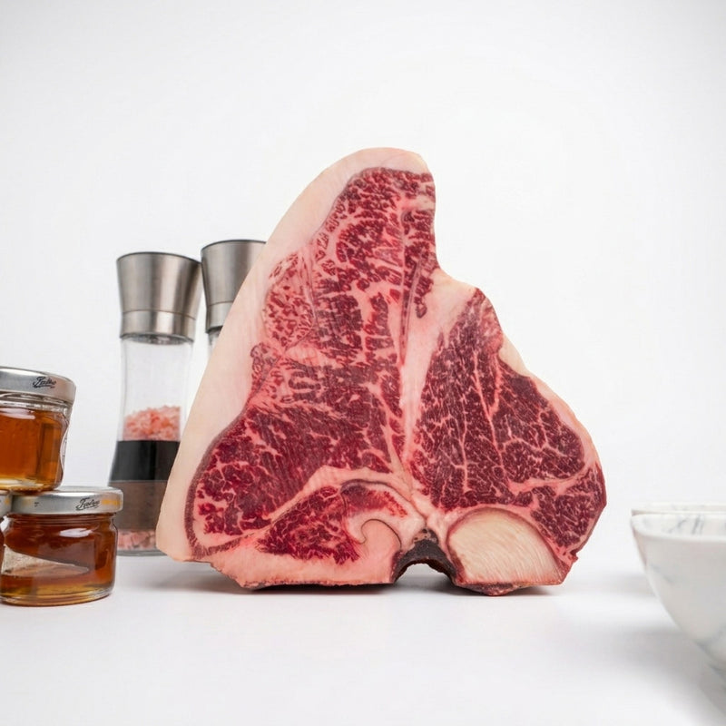 Porterhouse Wagyu Full Blood Jack's Creek BMS 8+ Freshbox