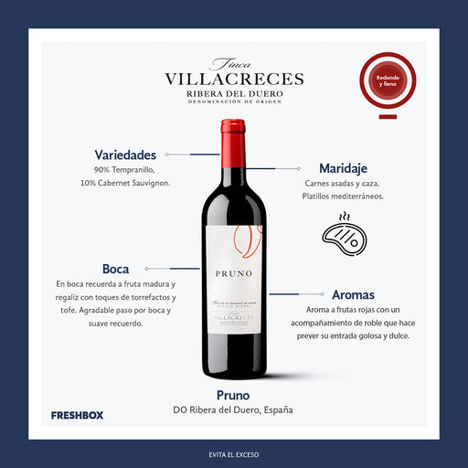 VINO TINTO PRUNO 750 ml