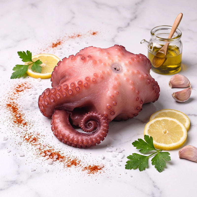 PULPO PRECOCIDO 500/700 G
